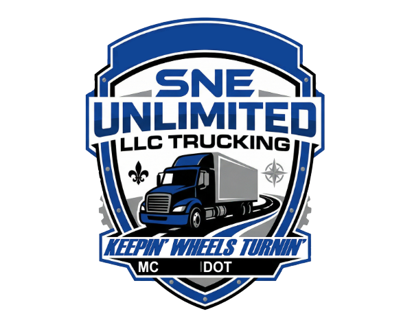 SNE Unlimited LLC Trucking logo